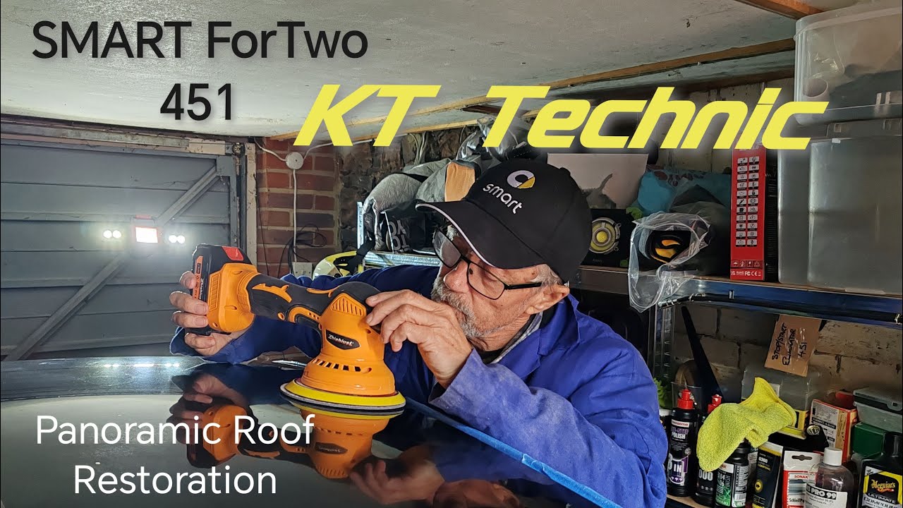 SMART ForTwo 451 Coupe - Polycarbonate Panoramic Roof Restoration