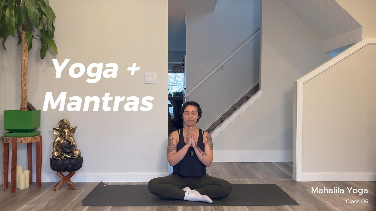 Gentle Yoga Flow + Mantra Chanting | 20 Minute Practice for Calm and Clarity