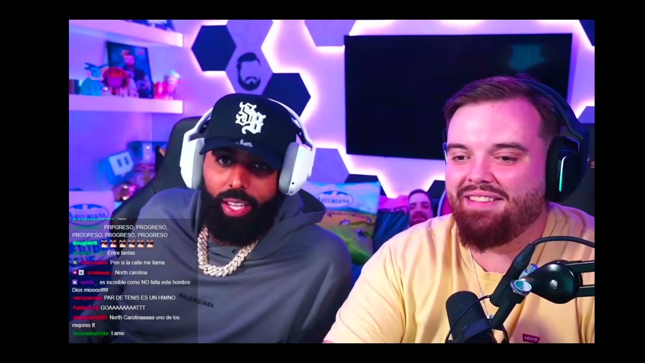 Eladio & Ibai CANTANDO (PROGRESO) 🥵 mis dos personas favoritas cantando mi canci&oacute;n favorita ✌🏾