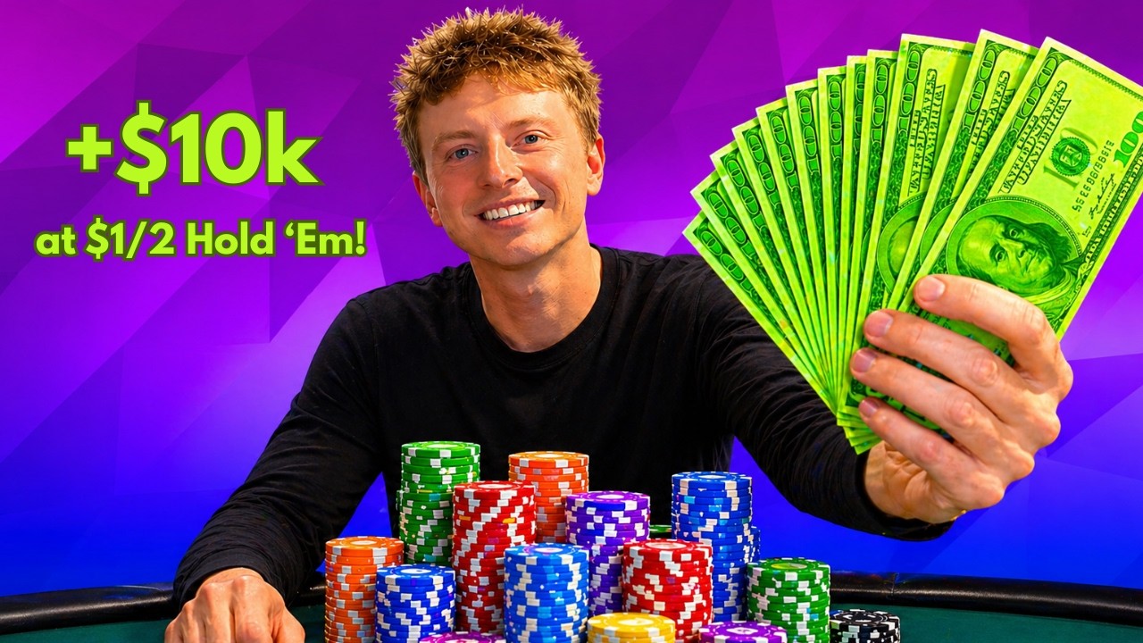 Выигрываю $10 000 на ставках $1/$2 за ОДИН МЕСЯЦ!