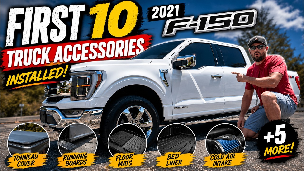 First 10 Truck Accessories installed on my 2021 F-150