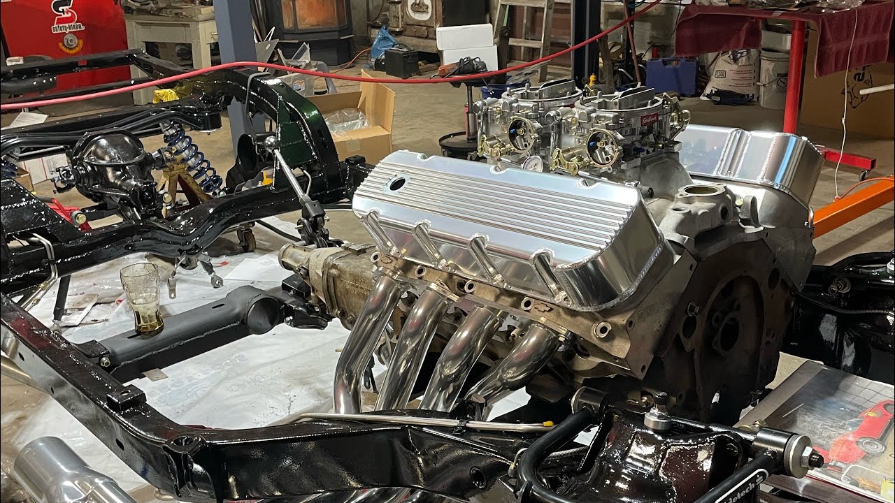 Pt7 Finished up frame. Project Basket Case C3 Corvette pro touring. @ranwhenparked-munstersgarage