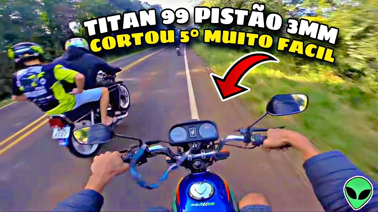 @MJMotosPreparacoes CG125  99 TITAN PIST&Atilde;O 3MM  PINH&Atilde;O 15 CDI MULTSCAN #cg99 #cg125 COMANDO BRAVO