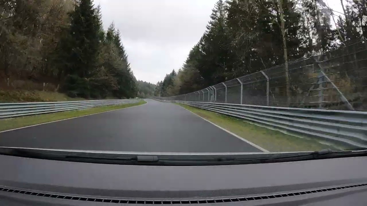Wet Lap Around the Nürburgring Nordschleife with Dad