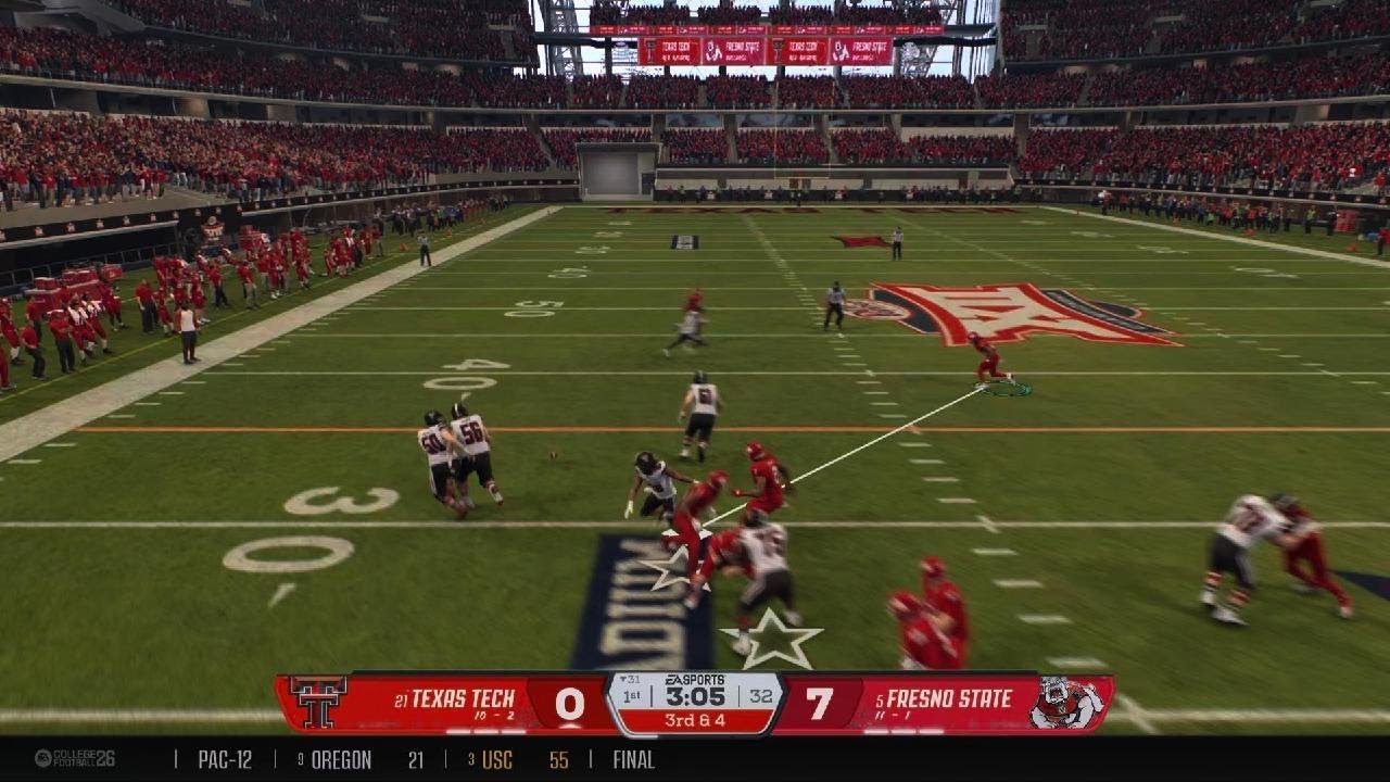 TDR Rebuild S4 Big 12 title gm vs Texas Tech