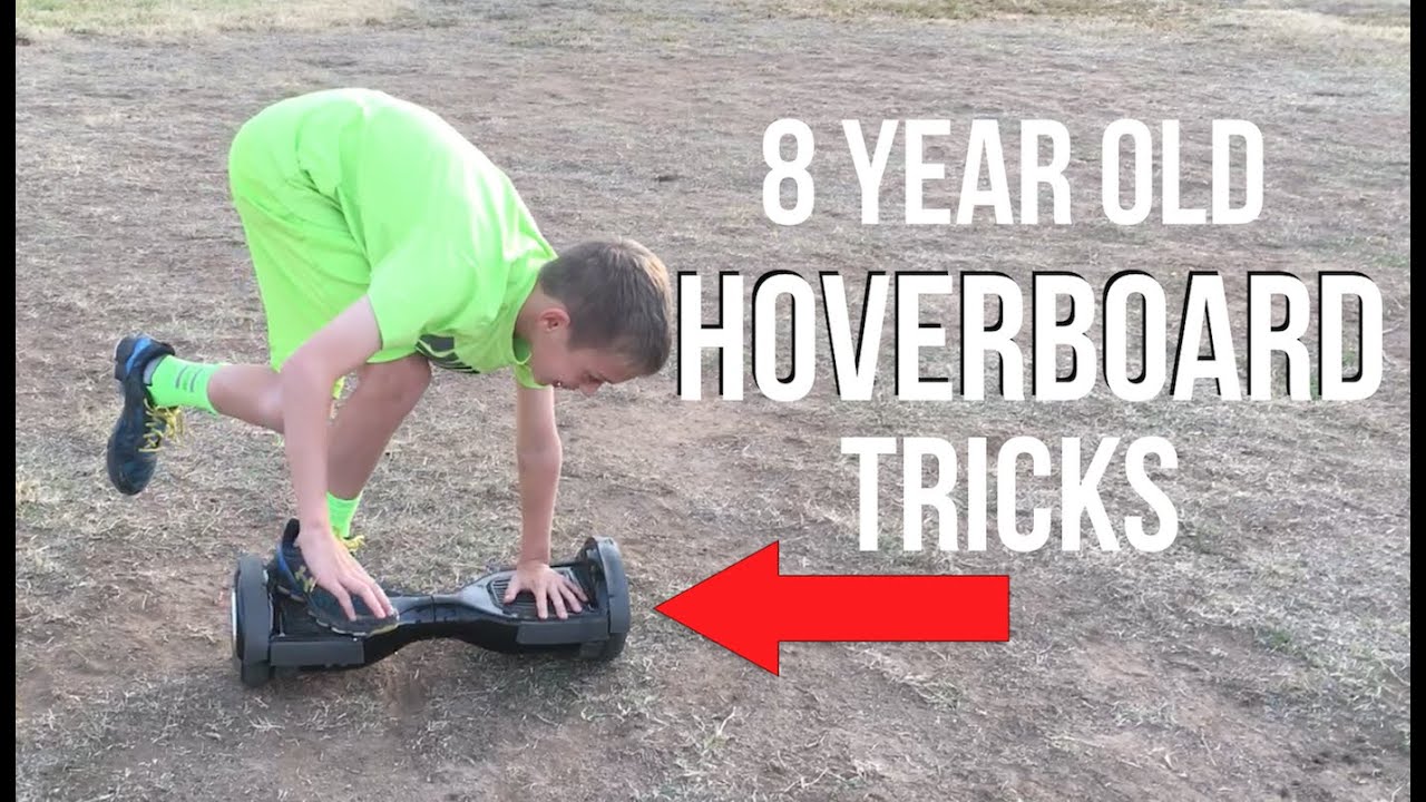 8 YEAR OLD DOES TRICKS ON A HOVERBOARD! (Swegway)