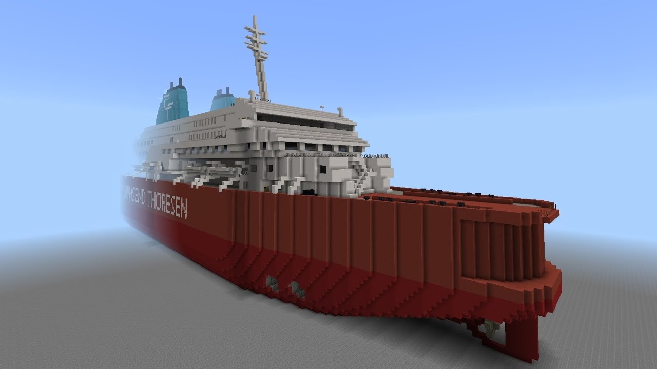 Minecraft Bedrock: MS Herald of Free Enterprise (Remake Ferry)