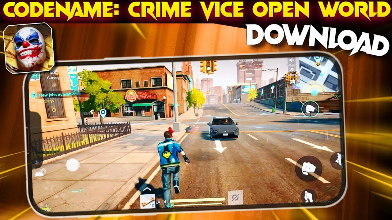 New Open World Game 😱 Codename Crime Vice Open World Download Android | Game Like GTA 5 For Mobile