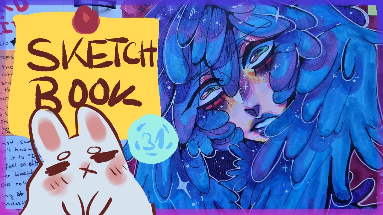 🌠 Sketchbook Tour 2025/26🌠 | Ohuhu Marker Pad