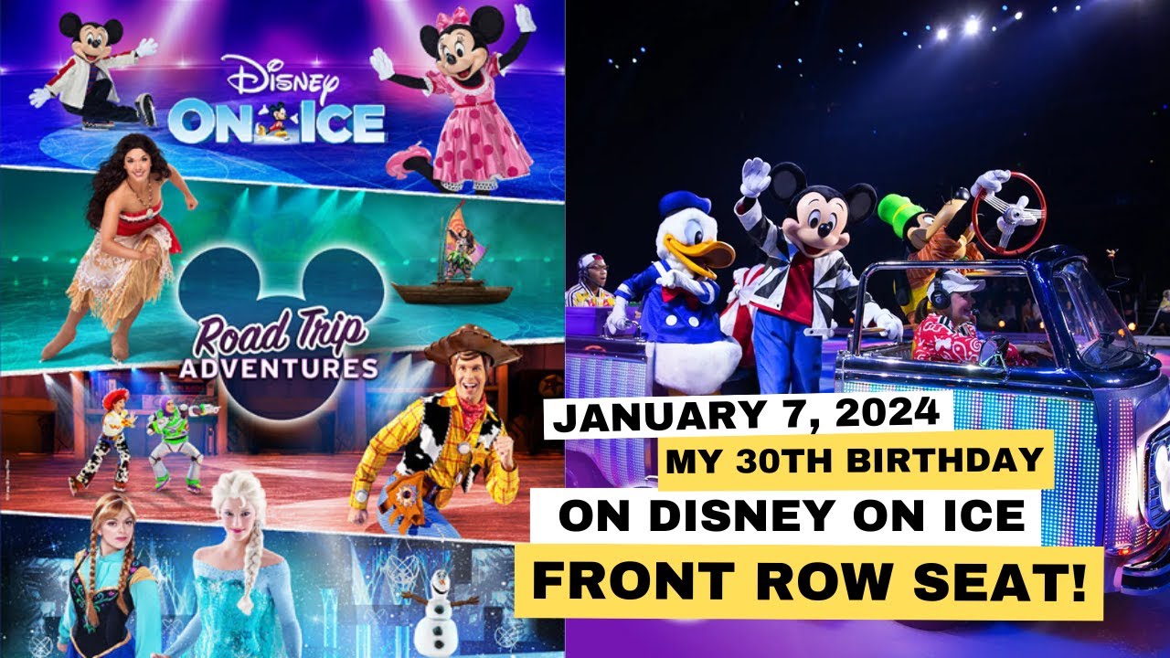 My 30th Birthday at Disney on Ice 100 Years of Wonder | FRONT ROW SEAT AT THE MOA ARENA
