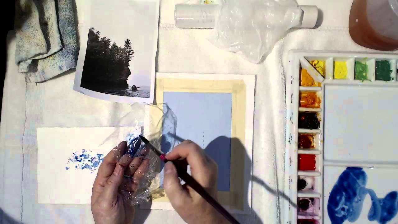 Watercolor Jumpstart 9–The Kayaker Project