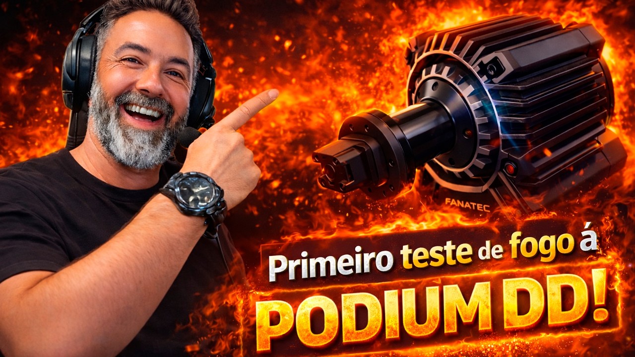 🔴LIVE - Primeiro TESTE de FOGO à poderosa PODIUM DD !luvas !globaldata !simulacao !simube