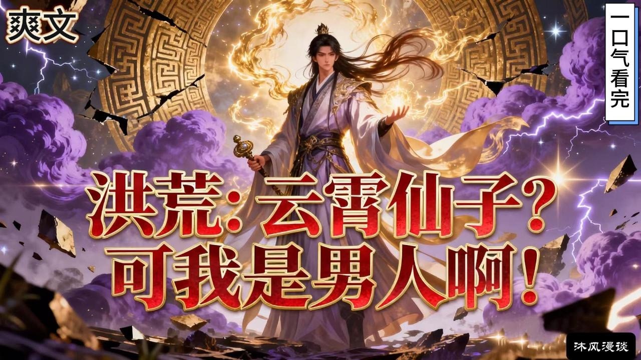 完结《洪荒：云霄仙子？可我是男人啊！》穿越洪荒，成为天地间第一缕云彩，云霄仙子？可我是男人啊！片刻后，李云霄小声的说道：“姐姐，求放过！”……#動漫 #穿越#有声漫画#爽文#玄幻 #无敌