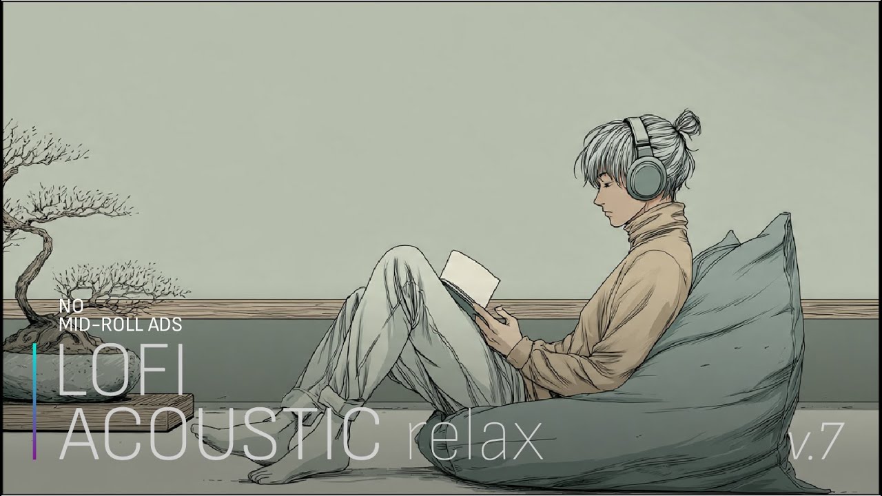 LOFI ACOUSTIC relax v.7 | Soft Acoustic Background Music | NO MID-ROLL ADS
