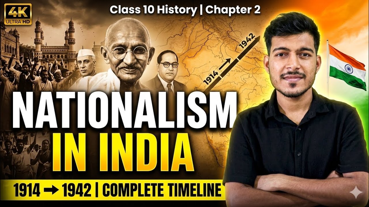 Complete Timeline — Nationalism in India Explained | Class 10 History | Board Exam 2026