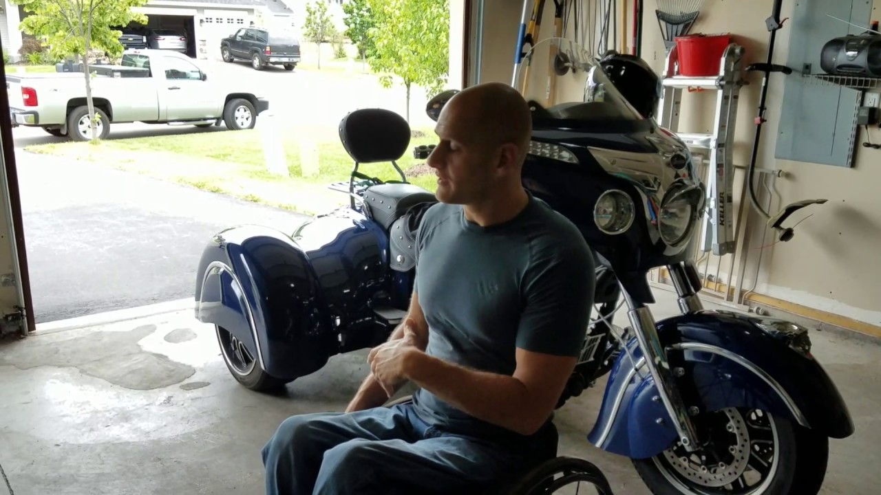 Wheelchair Motorcycle - Wheelchair transfer on & off motorcycle