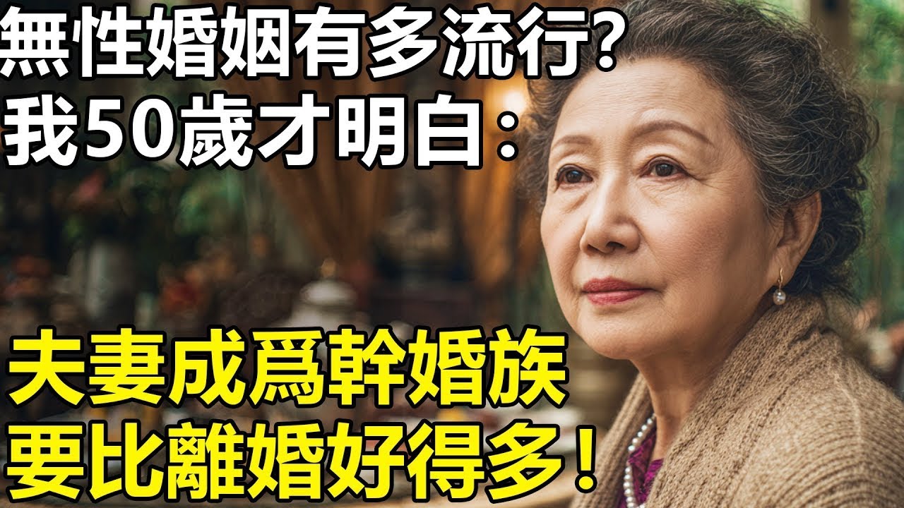 為何越來越多夫妻成為了幹婚族？我50歲才明白：不離婚也不相愛,「室友式夫妻悄然流行！【養老 情感 生活 孩子】
