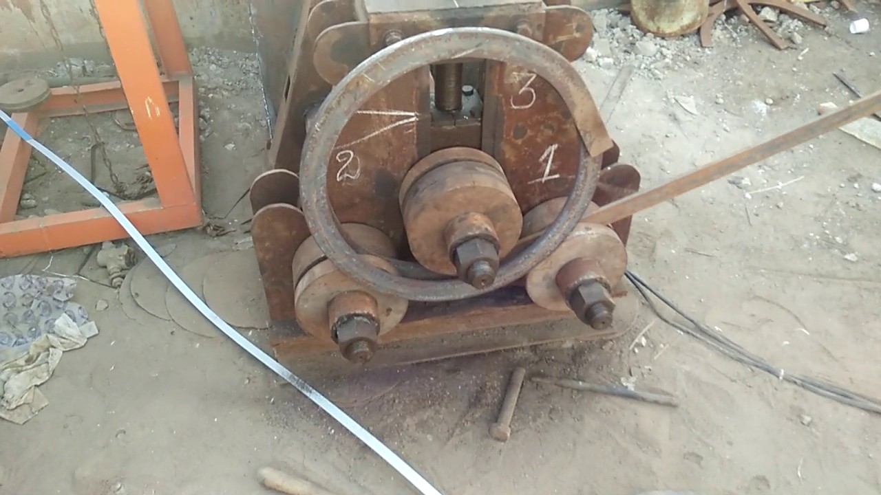 Section bending machine in Naga Sai indust