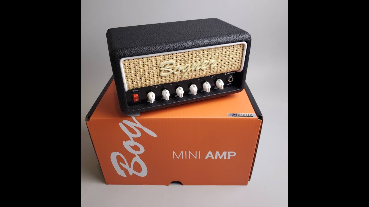 The Mini Bogner Ecstasy - full run through the knobs, buttons & switches