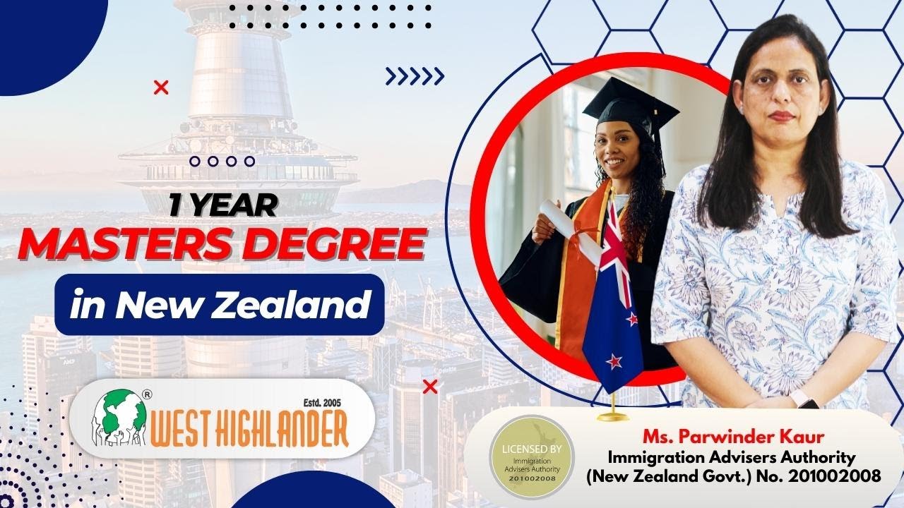 1 Year Masters Degree in New Zealand