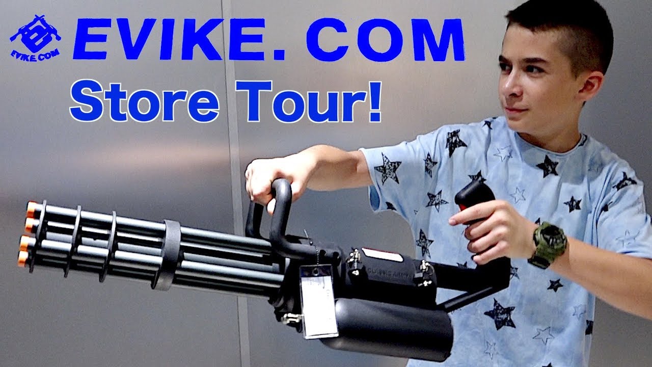 Evike Airsoft Super Store Tour with HappyFamily1004