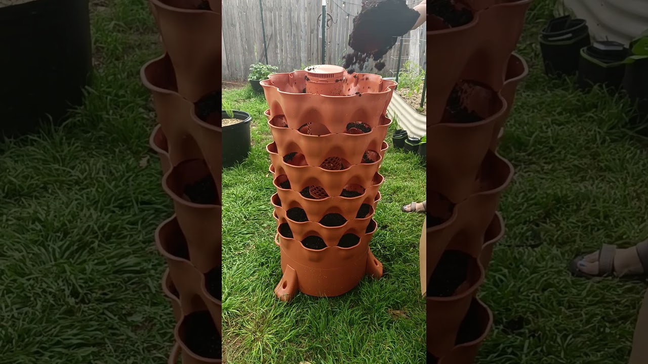 50 растений на площади 4 кв. фута с Garden Tower 2! #контейнерноесадоводство #советысадовода #сад...