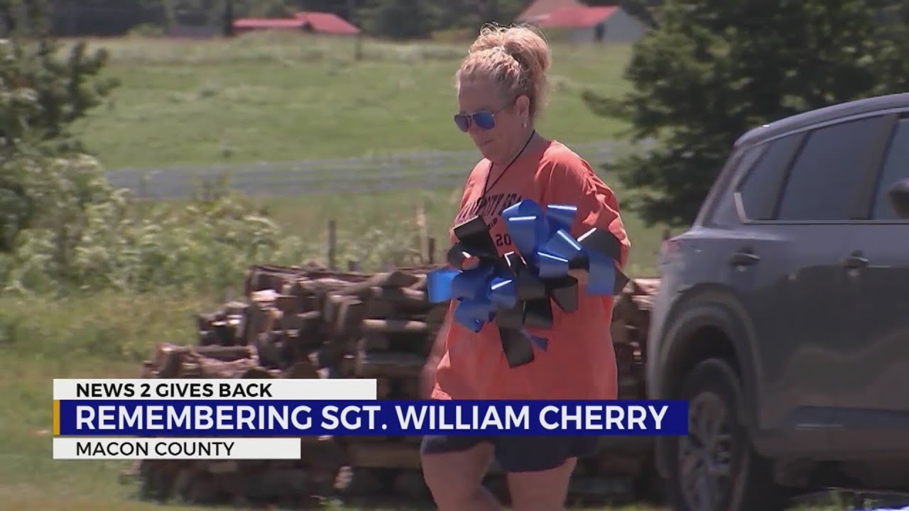 News 2 Gives Back: Macon County community raises money for family of Sgt. William Cherry