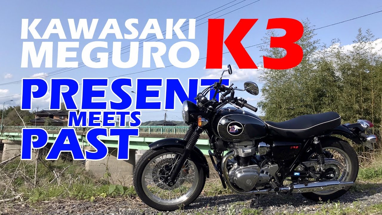 Путешествие в прошлое с Kawasaki Meguro K3 2022 года.