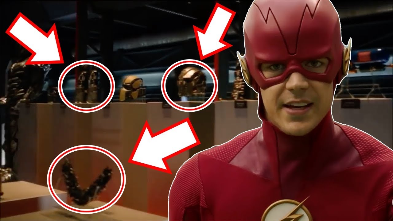 EVERYTHING That Was Inside of The Flash Museum! - The Flash Season 5