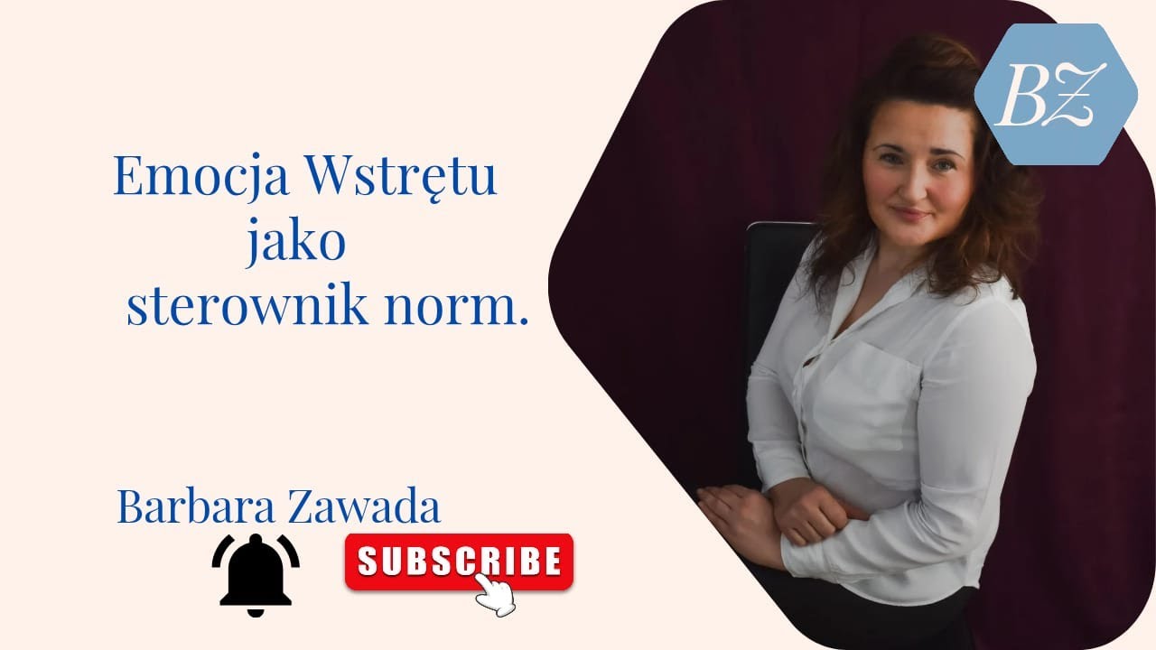 ➡️Emocja wstrętu - jako sterownik norm.