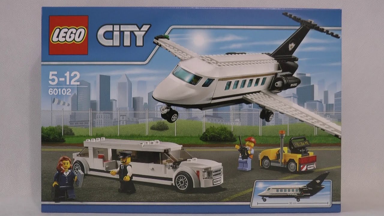 LEGO City 60102 Lotnisko — obsługa VIP-ów