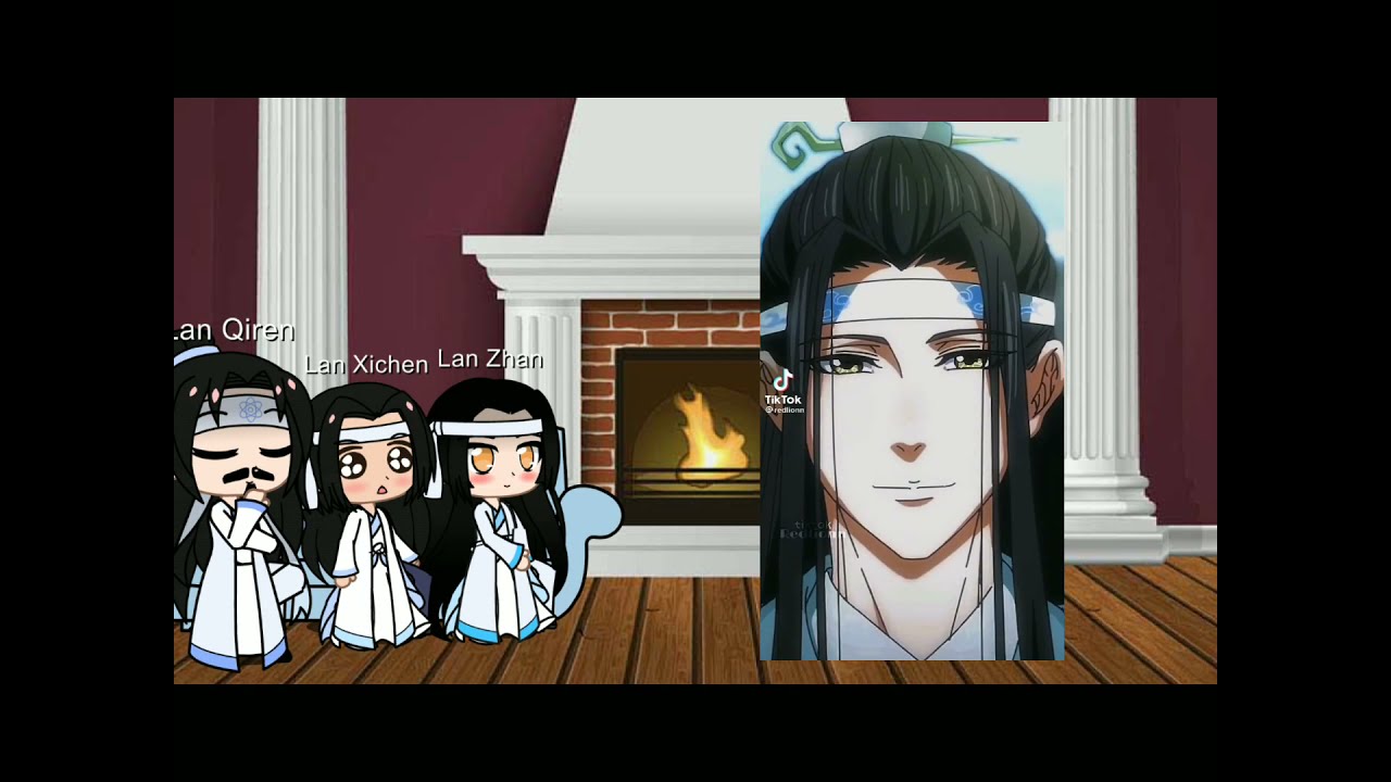 Lan Clan react to DRUNK WANGJI (2/?) /little my AU/