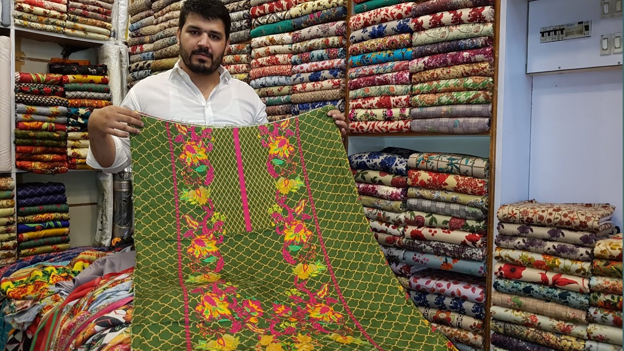 China Patti Suit | Fancy Marina Wool Shawl | Party Wear Dress | China Market Rawalpindi
