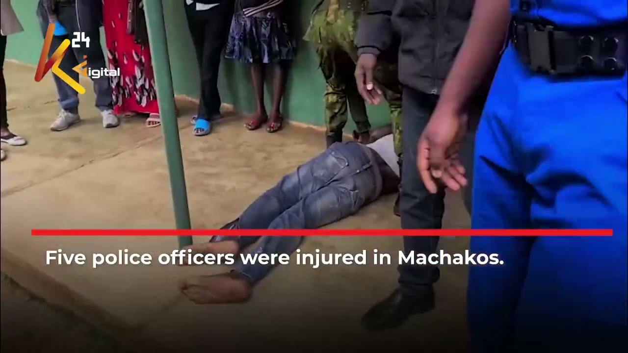 Protester collapses outside Machakos court before arraignment