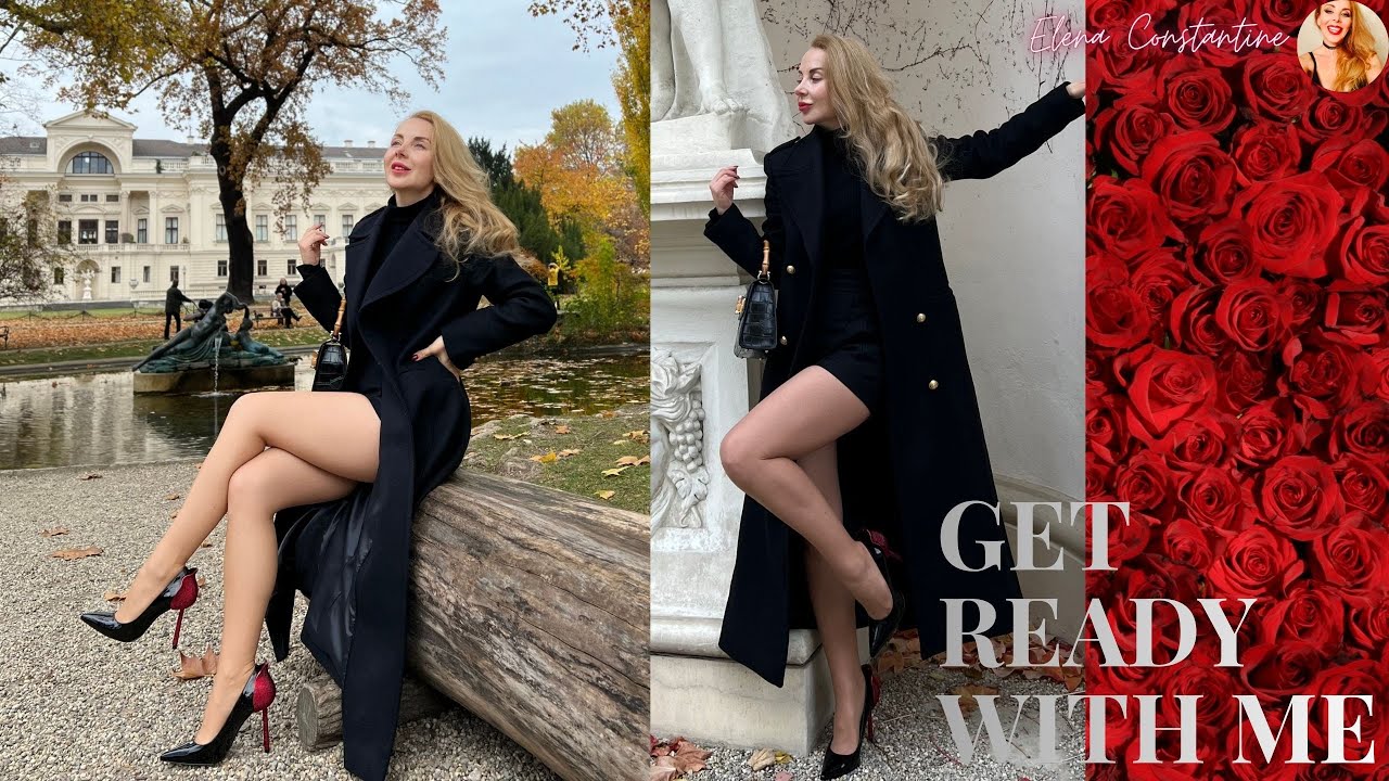 GRWM — момент «все черное» или «красно-черное»