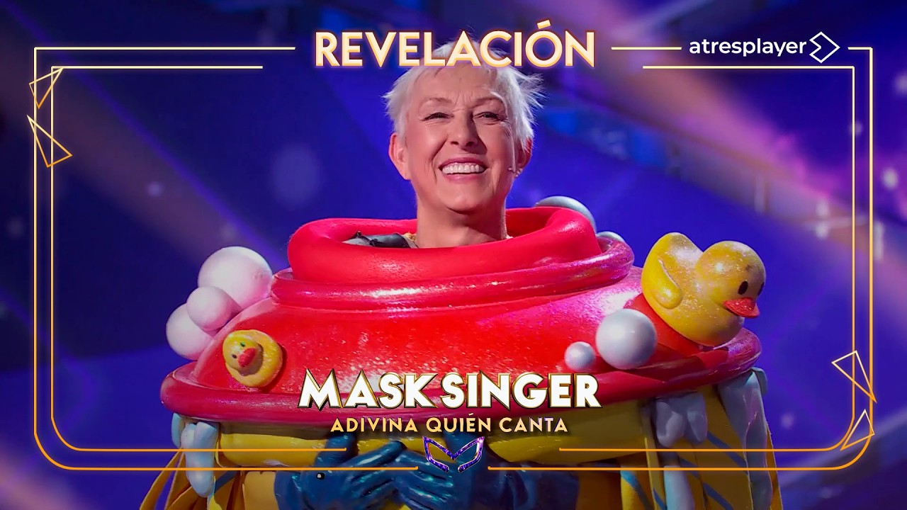 Martina Navr&aacute;tilov&aacute;, desenmascarada como Fregona | Mask Singer: Adivina qui&eacute;n canta