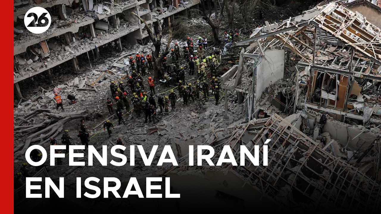 🚨 ATAQUE DE IR&Aacute;N | Bombarde&oacute; zonas residenciales en Israel y hay heridos