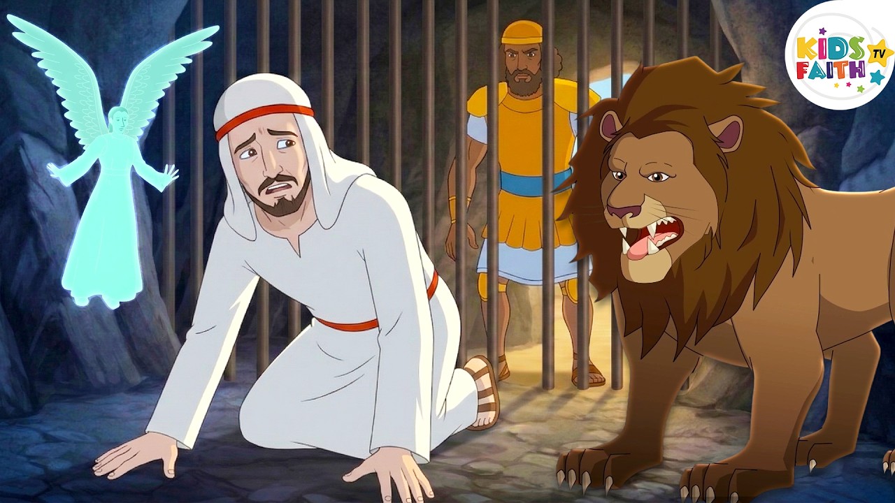 Даниил в львином логове и другие библейские истории | Kids Faith TV