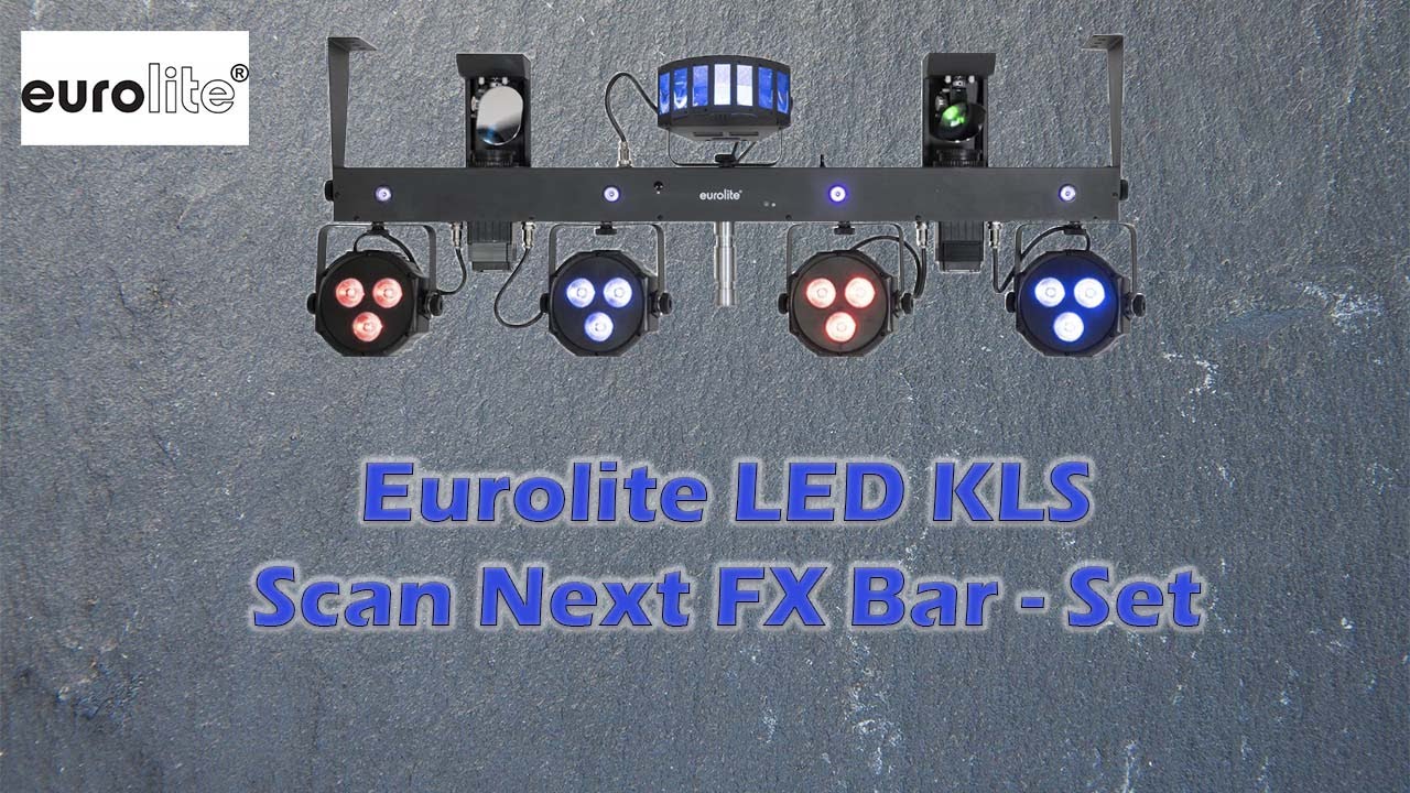 Test & Check zur Eurolite KLS Scan Next FX Bar - DJ EL1AS