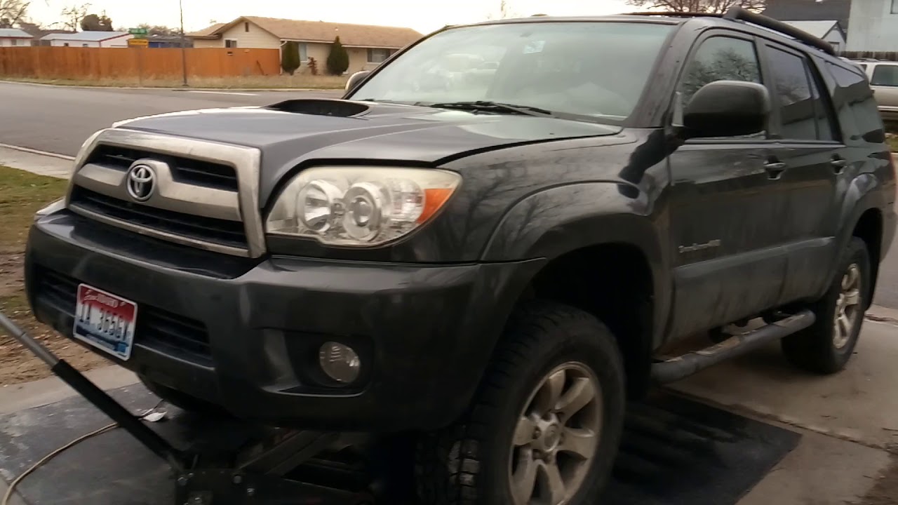 2006 Toyota 4 runner transmission service and information
