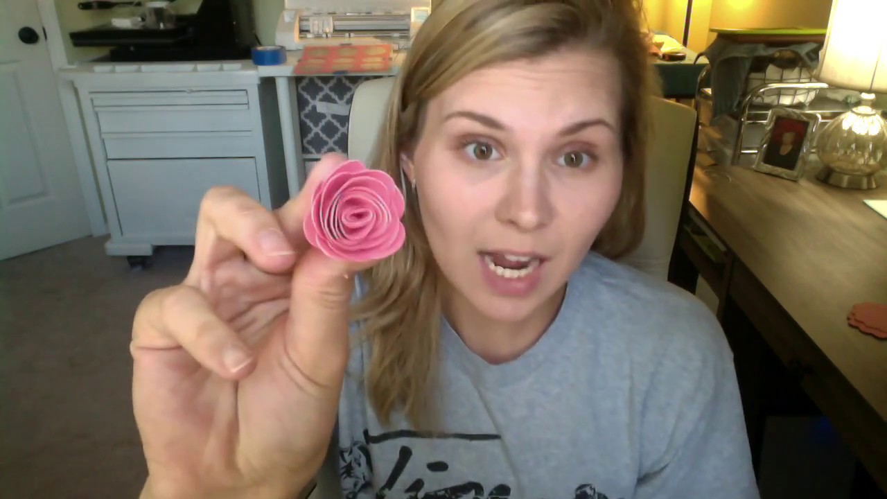 Rolled Paper Rosette Tutorial
