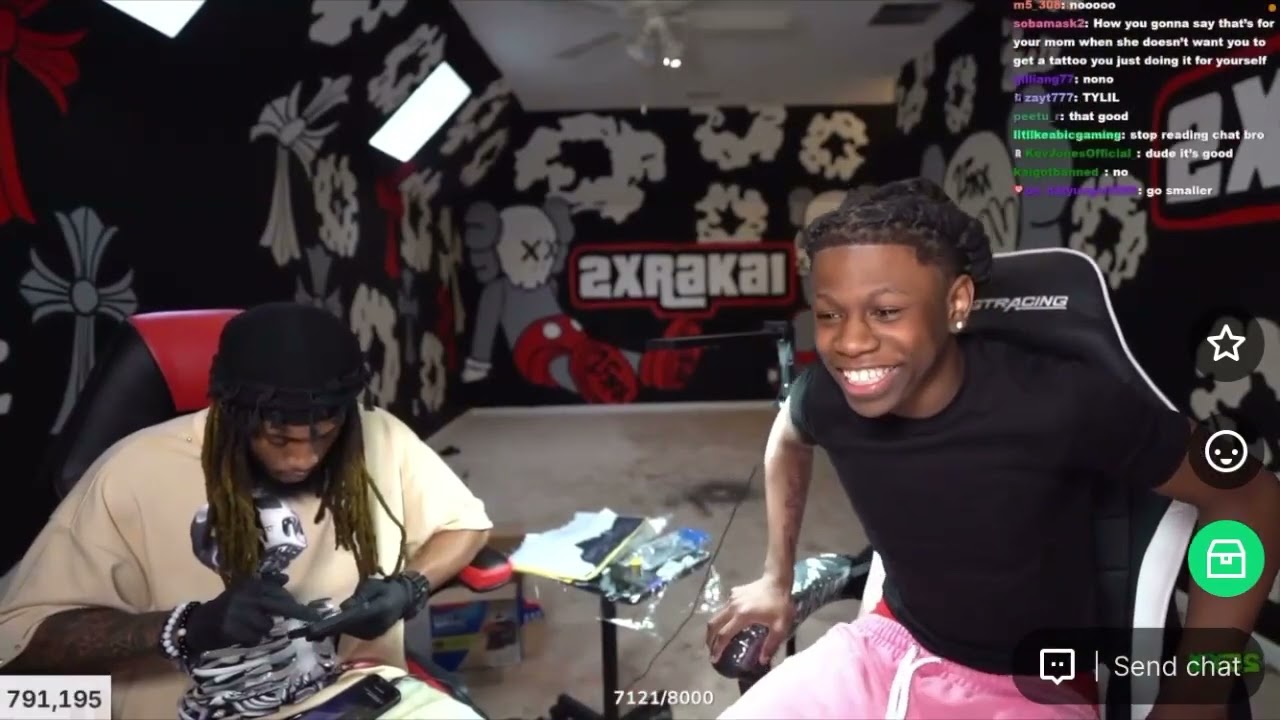 Rakai Gets a Tattoo Of His Mum !!