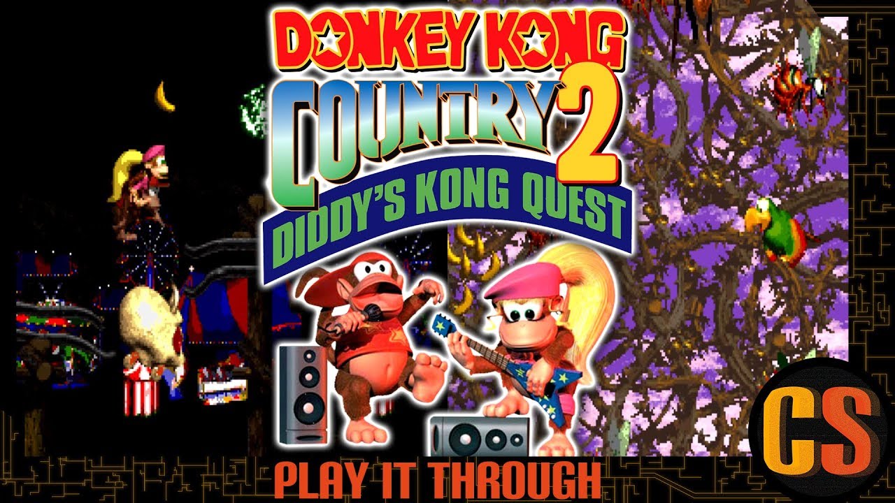 DONKEY KONG COUNTRY 2: DIDDY'S KONG QUEST - 102% PLAY IT THROUGH