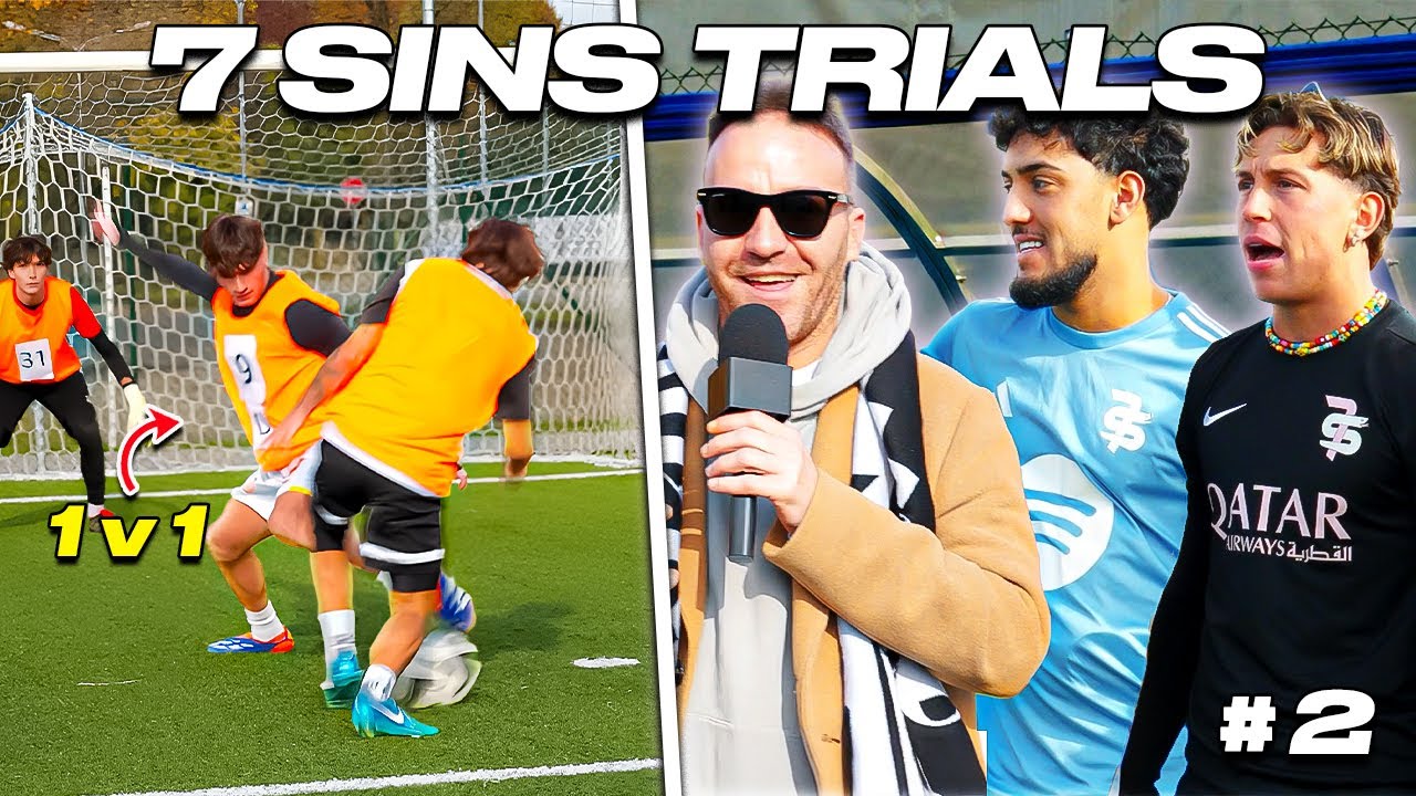 LE AUDIZIONI! sul campo 🏟️ | Troviamo il SETTIMO 7SINS🐍 EP.2 ⚽️