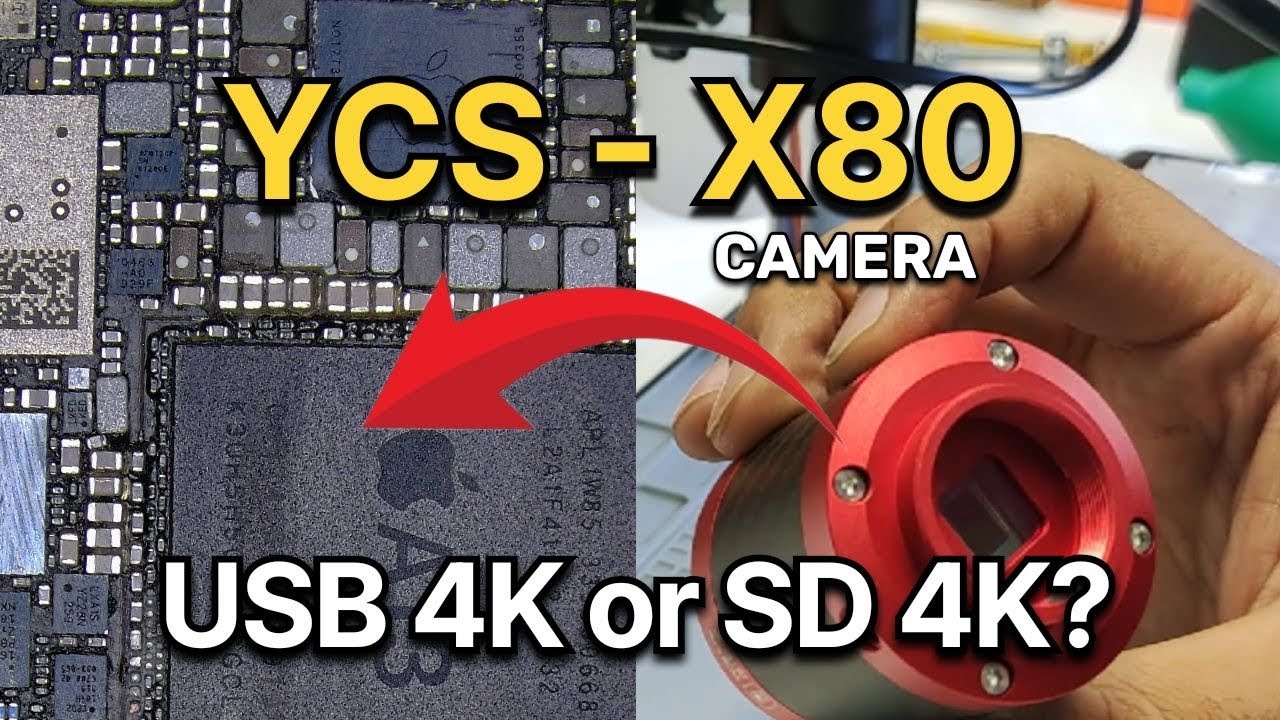 YCS X80 4K Microscope Camera – USB vs SD Card Test | Real 4K Quality?