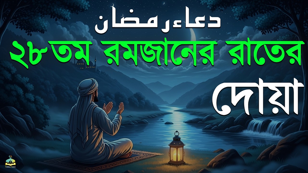 মাহে রমজানের ২৮ তম রাতের আমল | আবেগময় কন্ঠে রমজানের দোয়া | Dua For Ramadan 2026 | Alaa Aqel.
