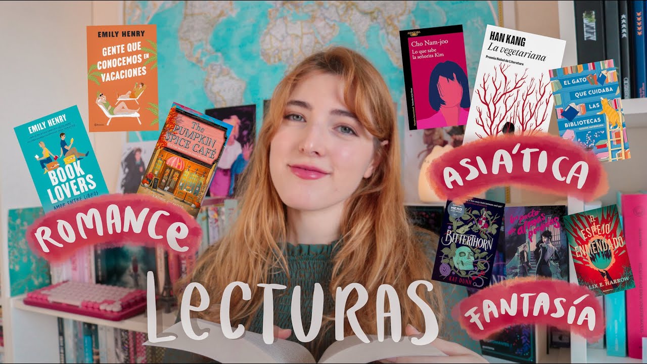 10 LIBROS 📚 ÚLTIMAS LECTURAS: Emily Henry, La vegetariana de Han Kang y una bruja en un castillo