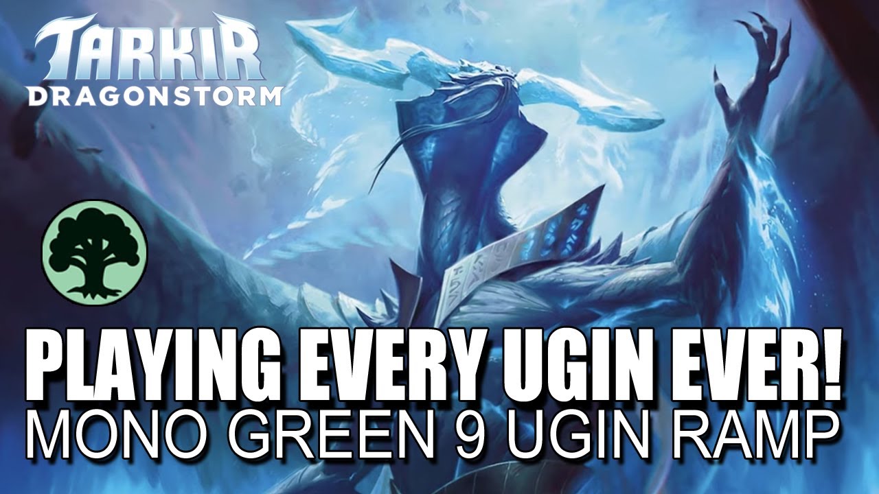 Mono Green 9 Ugin Ramp 🌳🌳🌳 // Pioneer // Magic: the Gathering Arena