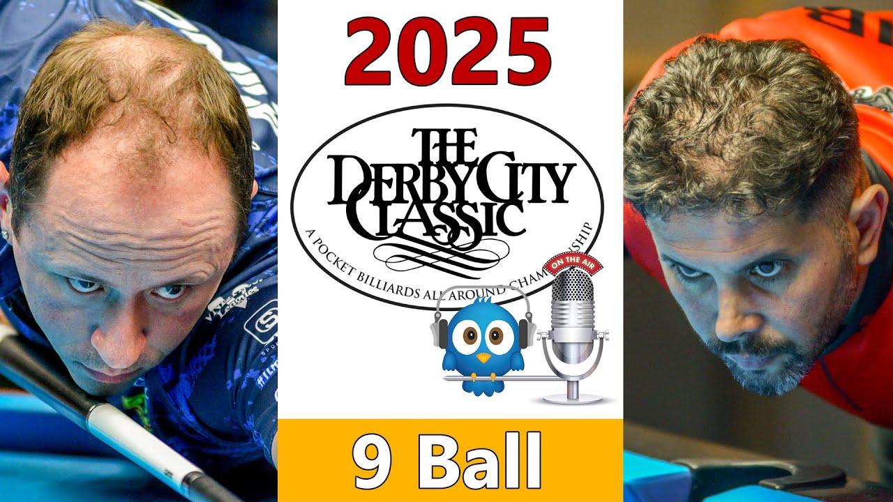 Shane Van Boening vs Raed Shabib - 9 Ball - 2025 Derby City Classic rd 10