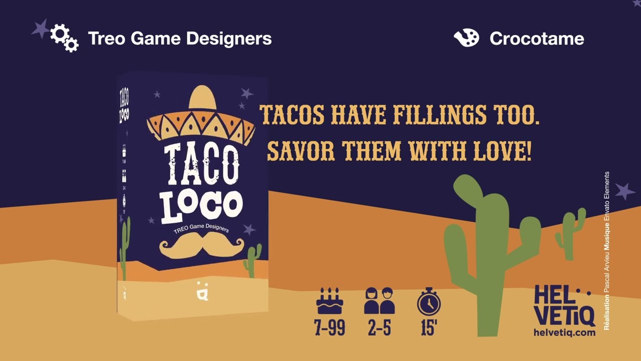 How to Play Taco Loco - #cardgame #pocketgame